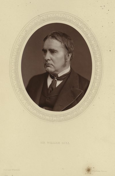 Portrait of Sir William Gull by Lock and Whitfield